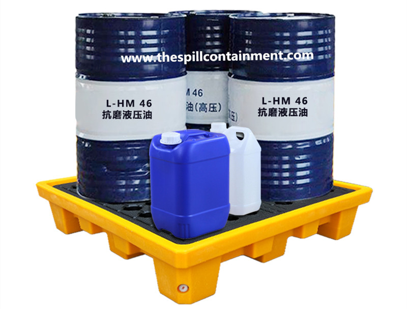 4-drum Spill Containment Pallet