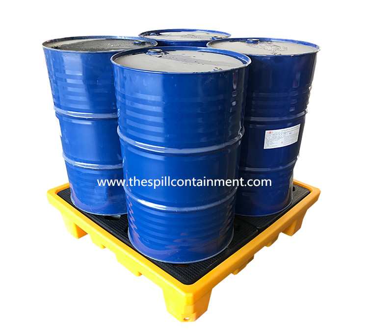 4-Drum Spill Containment Deck