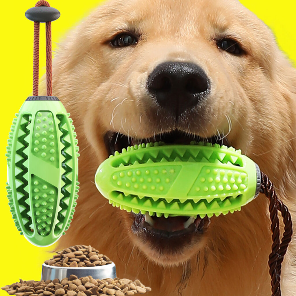 Food Dispenser Slow Feeder Dog Interactive Toy The Spill Containment